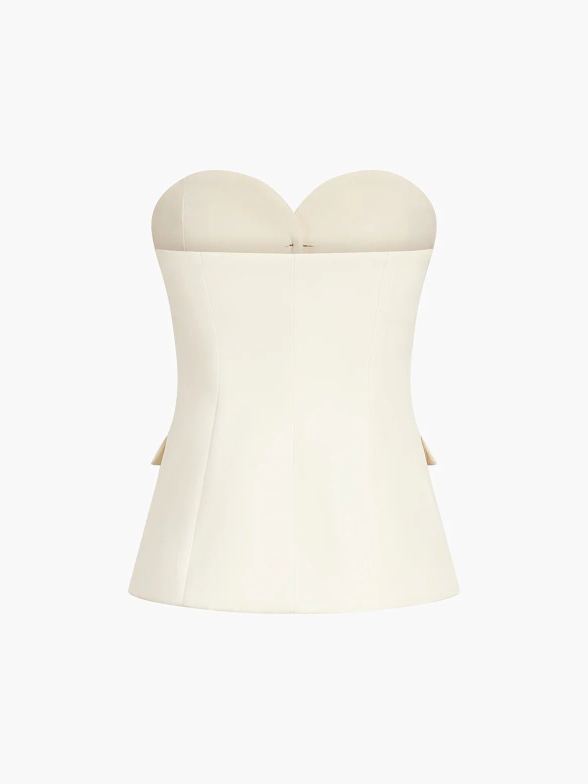 Women's Strapless Top and Wide-Leg Trousers Set - Image 7