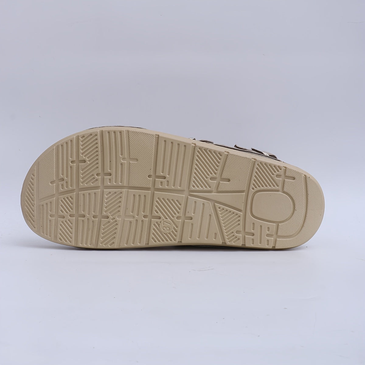 Criss Cross Sandals for Women with Suede Look and Adjustable Buckles