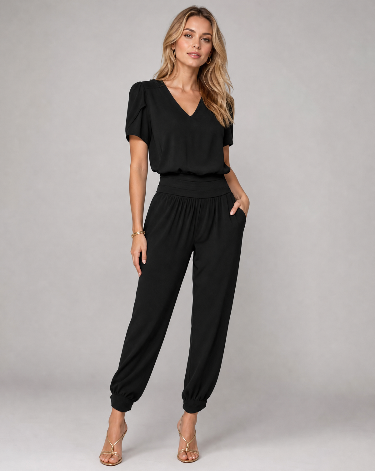 Women's Top and Trouser Co-Ord Set - Image 4