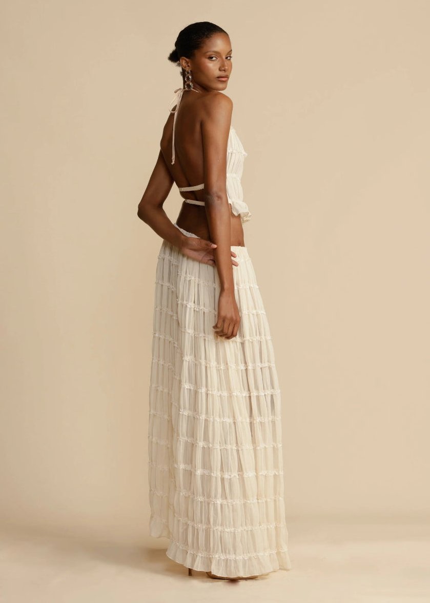 Women's Two-Piece Top and Skirt Set - Image 6