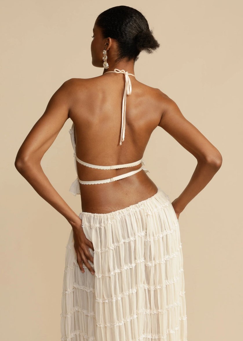 Women's Two-Piece Top and Skirt Set - Image 7