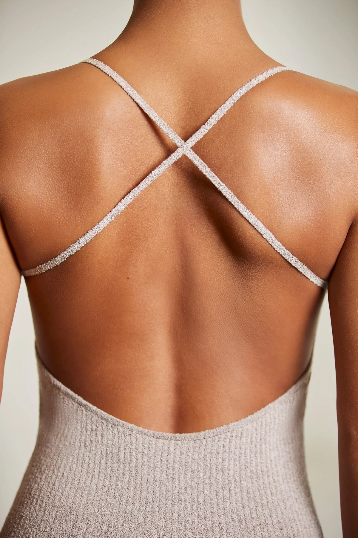 Summer Dresses for Women, Chocolate Knit Maxi with Open Back