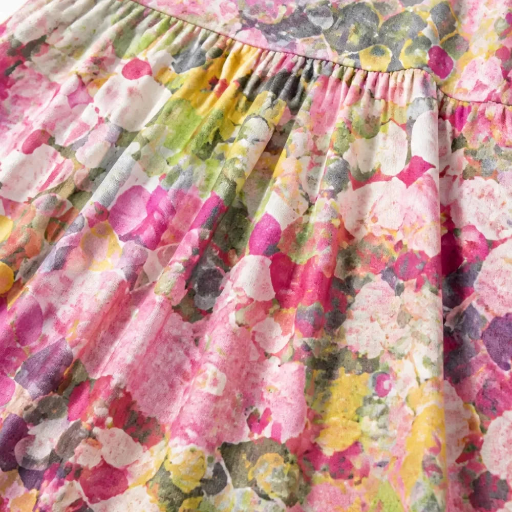 Summer Dresses for Women with Floral Print, Midi Length and Pockets
