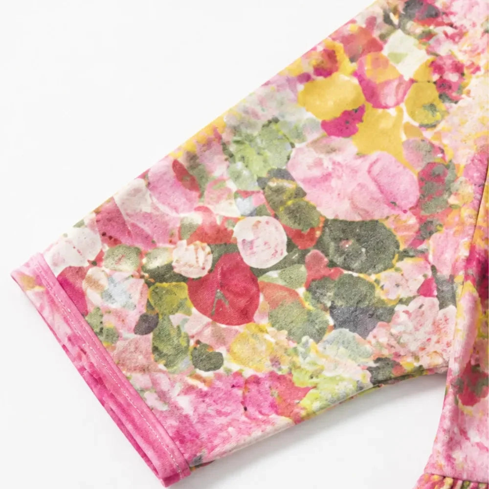 Summer Dresses for Women with Floral Print, Midi Length and Pockets